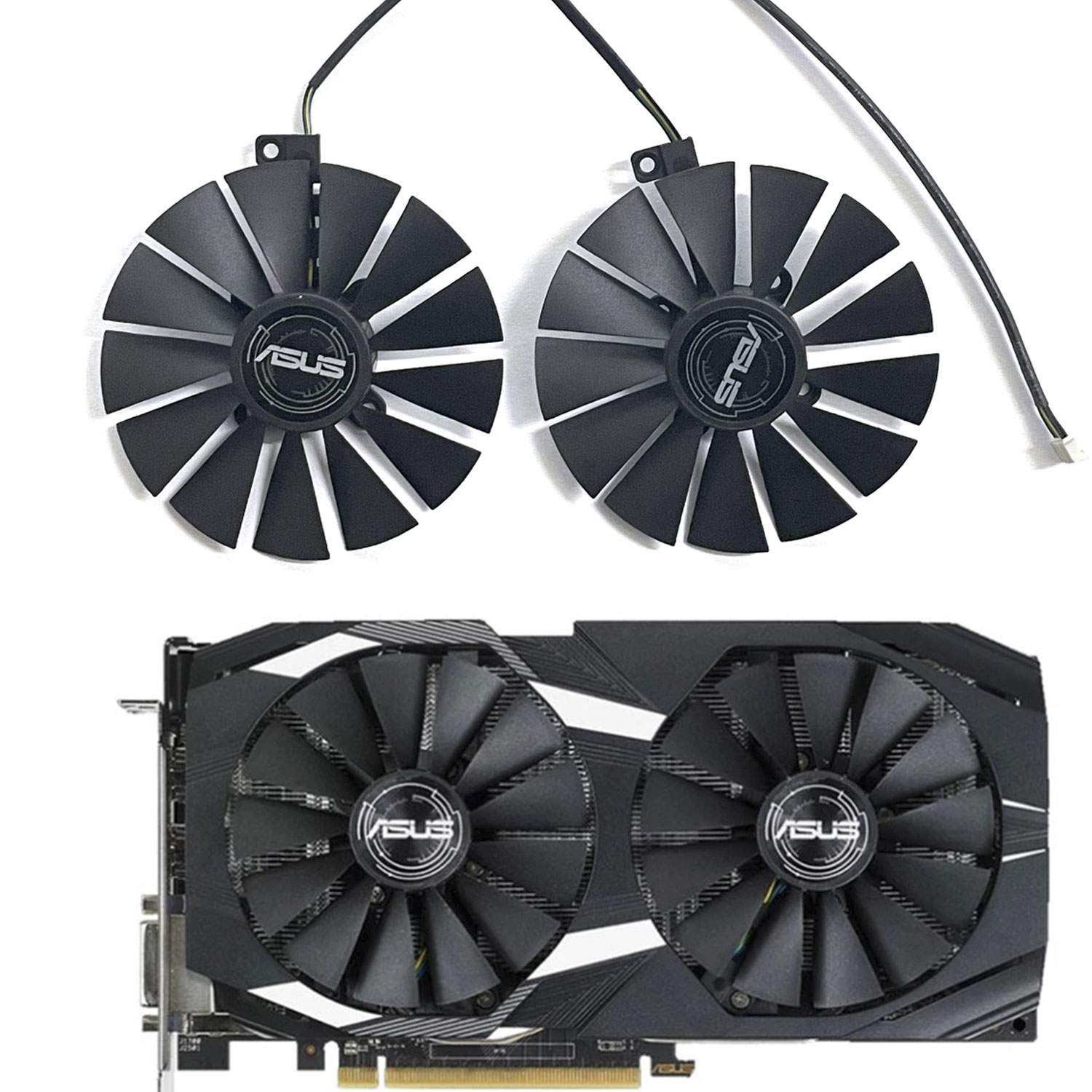 Rtx 3090 24Gb Gddr6X - T129215SM Kipas Pendingin 95Mm untuk ASUS