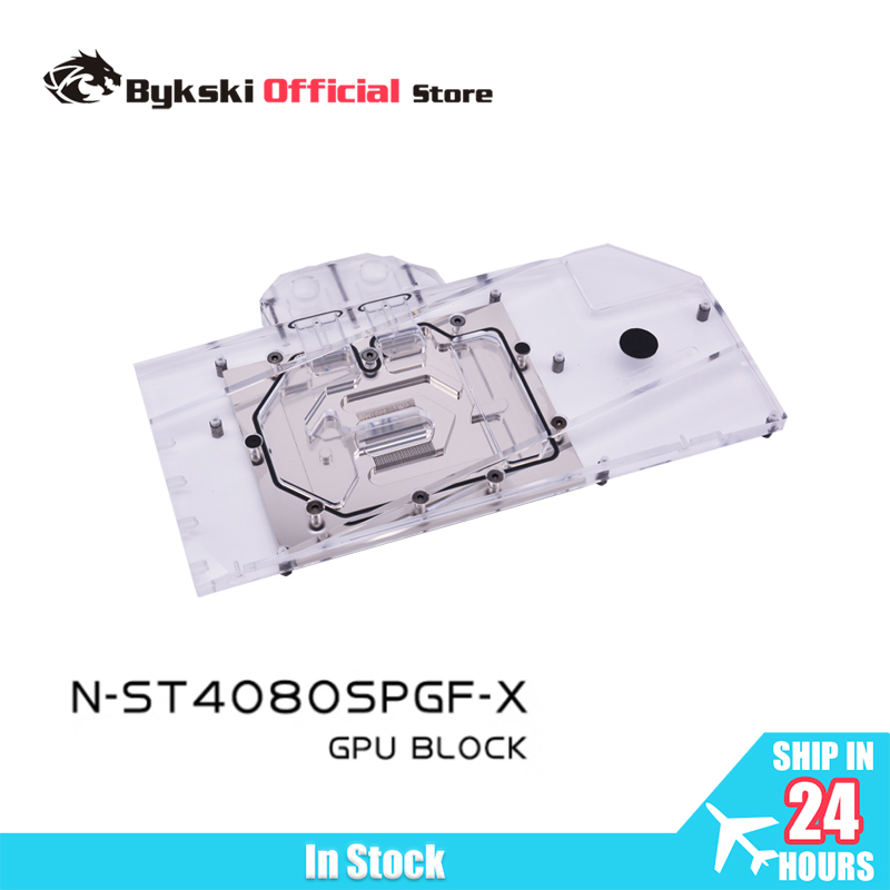 Rtx 4080 Water Cooling Block - Bykski N-ST4080SPGF-X Blok GPU untuk Zotac
