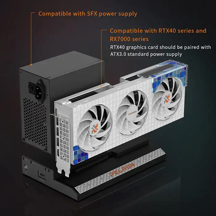PELADN Link S-2 Stasiun Dok Ka - Oculink Gpu Dock Station ulasan dan harga