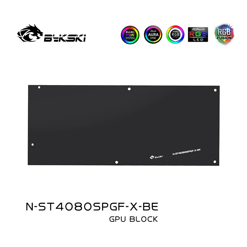 Blok GPU Bykski untuk Kartu Vi - Rtx 4080 Water Cooling Block ulasan dan harga