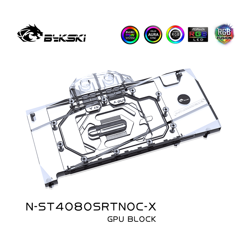 Bykski N-ST4080SRTNOC-X GPU Bl - Rtx 4080 Water Cooling Block ulasan dan harga