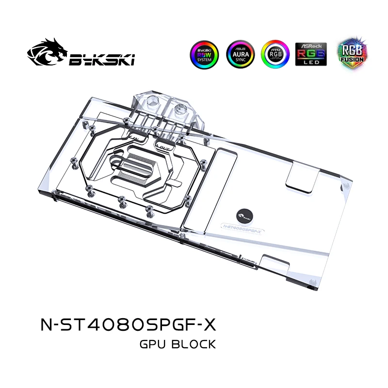 Bykski N-ST4080SPGF-X Blok GPU - Rtx 4080 Water Cooling Block ulasan dan harga