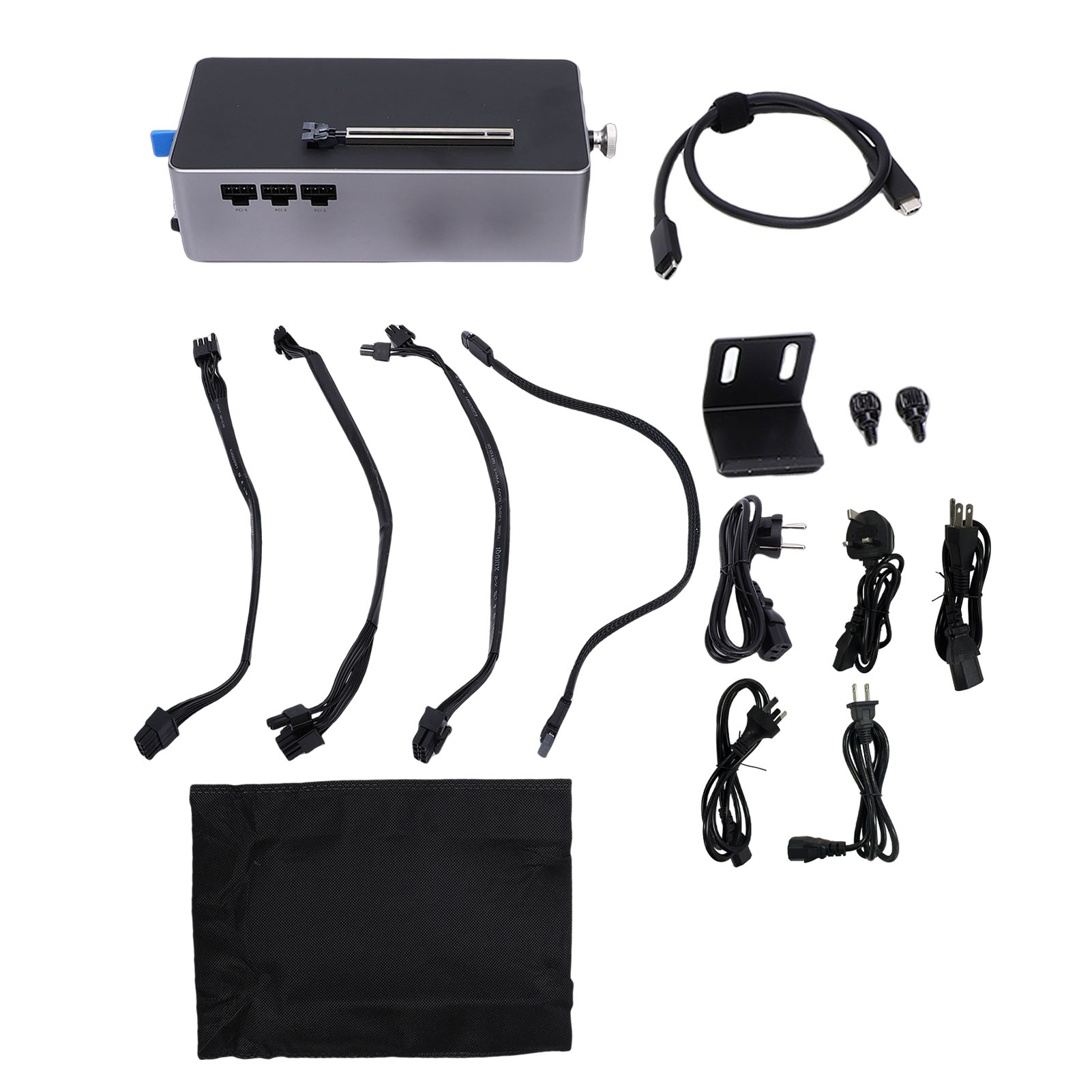 Dock GPU Eksternal 800W PSU PC - Oculink Gpu Dock Station ulasan dan harga