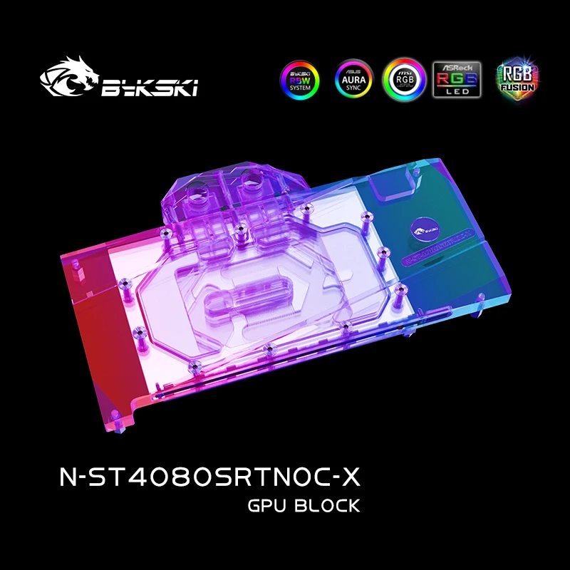 Bykski GPU Block untuk Kartu G - Rtx 4080 Water Cooling Block ulasan dan harga